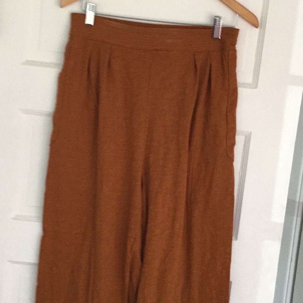 Free People  Summer Cotton Pants with Elastic Waist